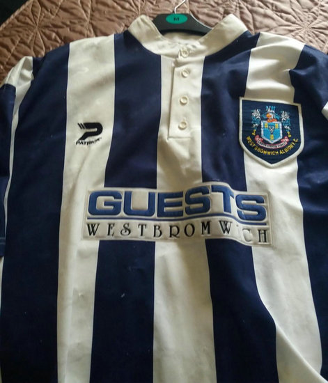 maglia west bromwich 1996-1997 prima divisa outlet
