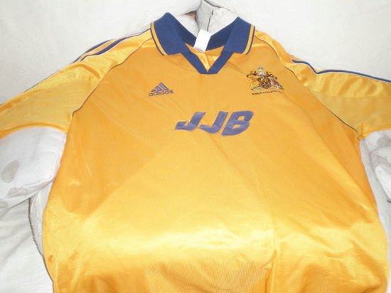 maglia wigan 1998-2000 poco prezzo seconda divisa