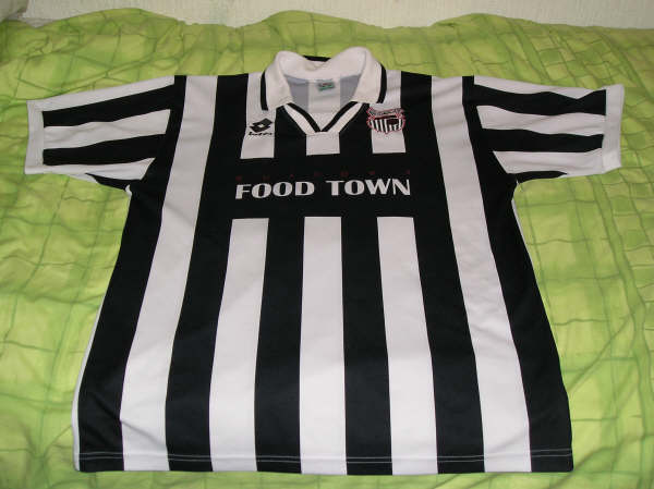 maglie calcio grimsby town fc 1996-1997 prima divisa poco prezzo