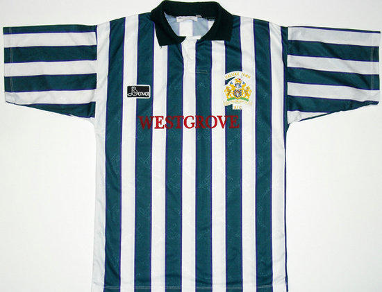 maglie calcio halifax town 1994-1995 replica seconda divisa