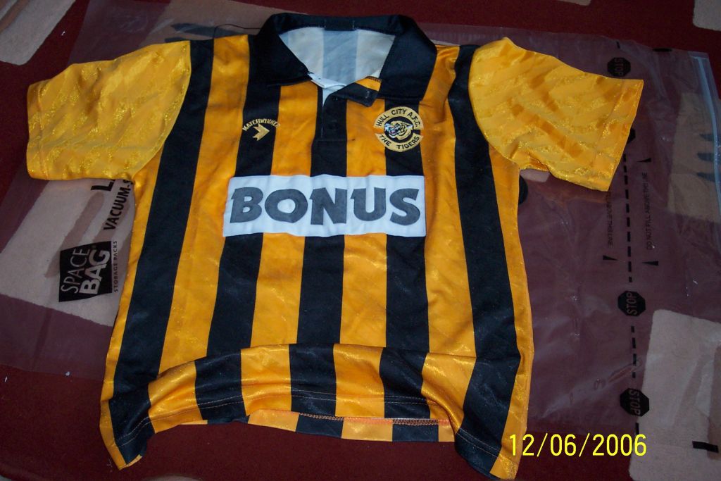 maglie calcio hull city 1990-1992 replica prima divisa