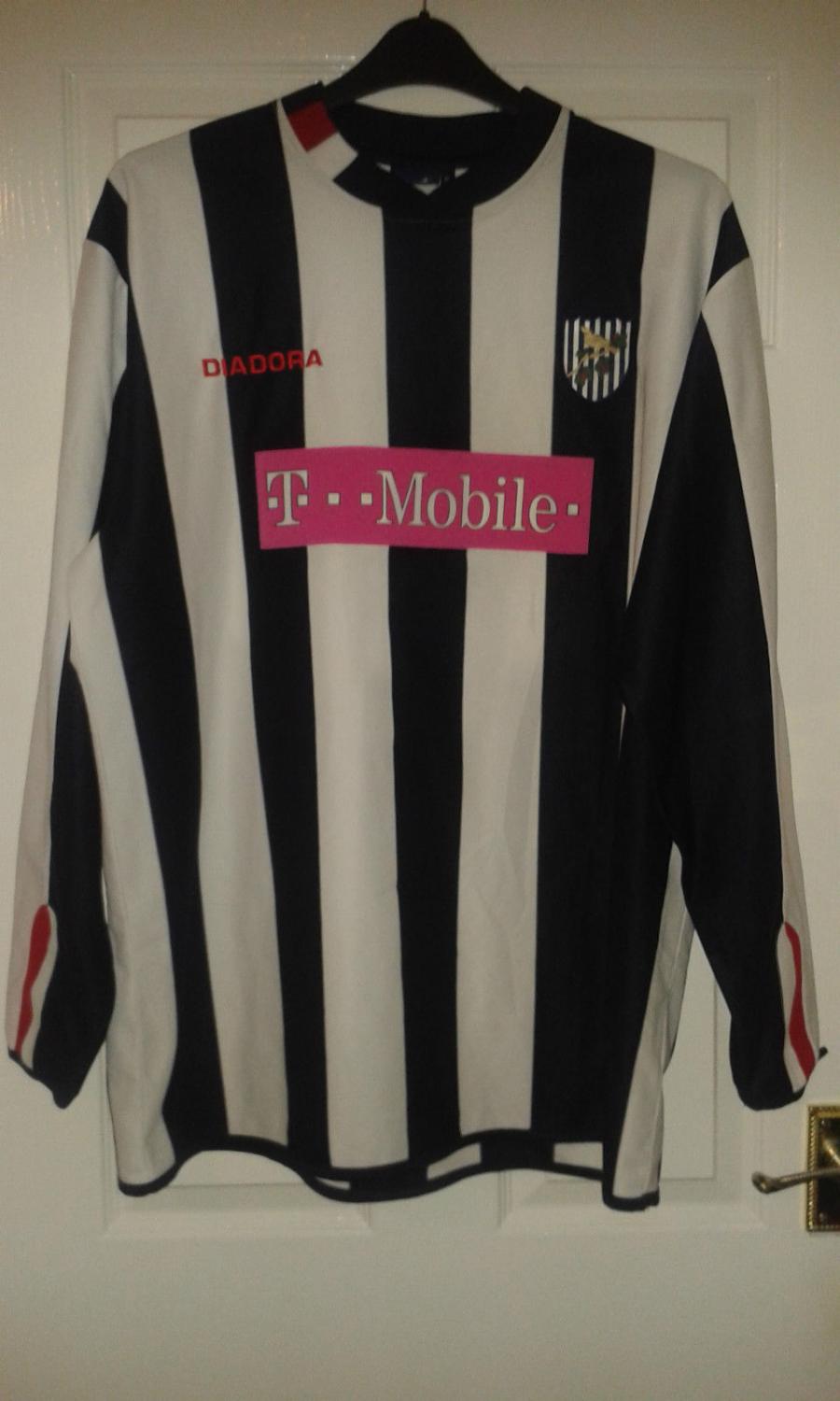 maglie calcio west bromwich 2004-2005 prima divisa a poco prezzo