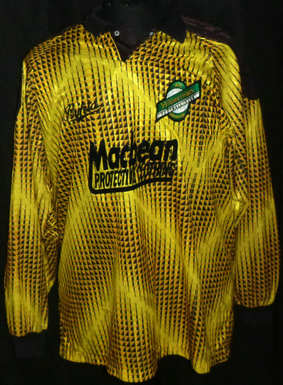 maglie di hibernian fc 1993-1994 portiere personalizza