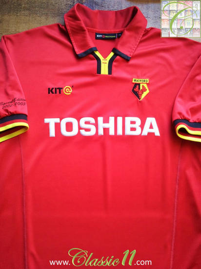 maglie di watford 2002-2003 terza divisa outlet