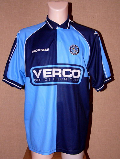 maglie di wycombe wanderers 2001-2002 prima divisa outlet