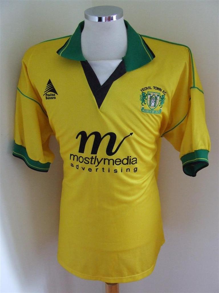 maglie di yeovil town 2000-2001 seconda divisa outlet
