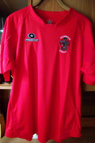 maglietta accrington stanley 2008-2010 prima divisa a poco prezzo