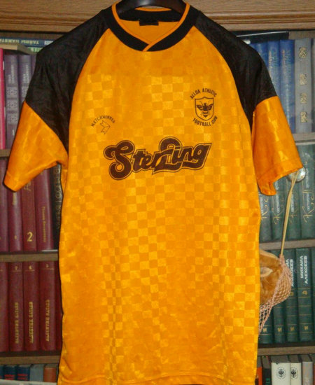 maglietta alloa athletic fc 1988-1990 personalizza prima divisa