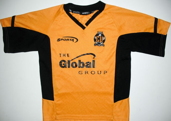 maglietta cambridge united 2005-2007 prima divisa a poco prezzo