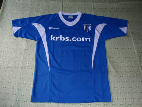 maglietta gillingham 2007-2009 replica prima divisa