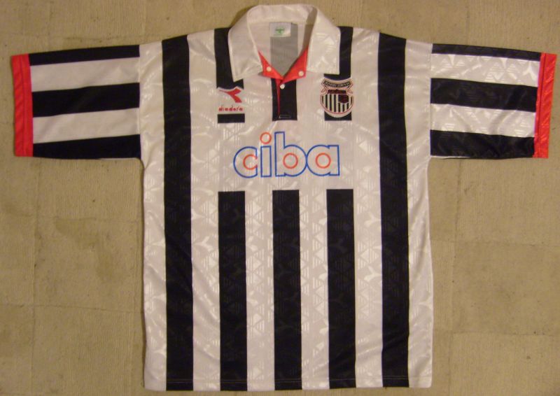 maglietta grimsby town fc 1994-1995 replica prima divisa