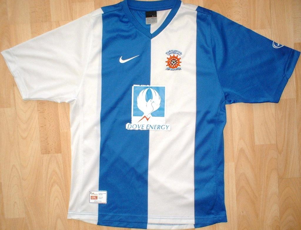 maglietta hartlepool united 2006-2007 prima divisa poco prezzo