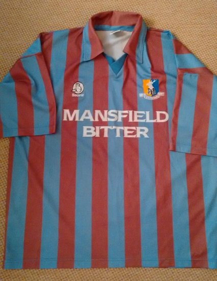 maglietta mansfield town 1997-1998 terza divisa outlet