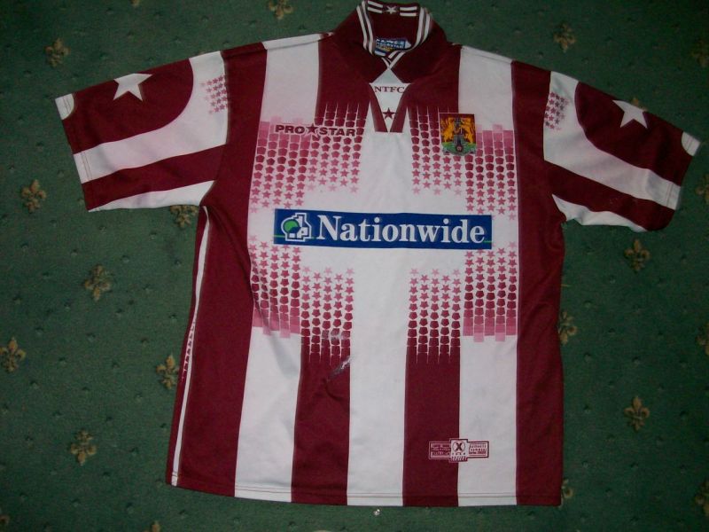 maglietta northampton town 1998-1999 prima divisa outlet