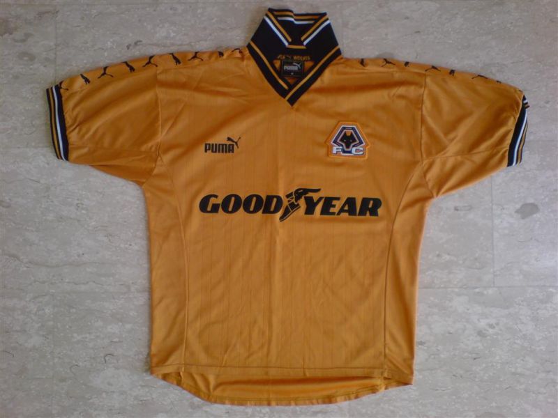 maglietta wolverhampton 1994-1995 prima divisa a poco prezzo