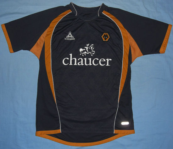 maglietta wolverhampton 2007-2009 seconda divisa a poco prezzo