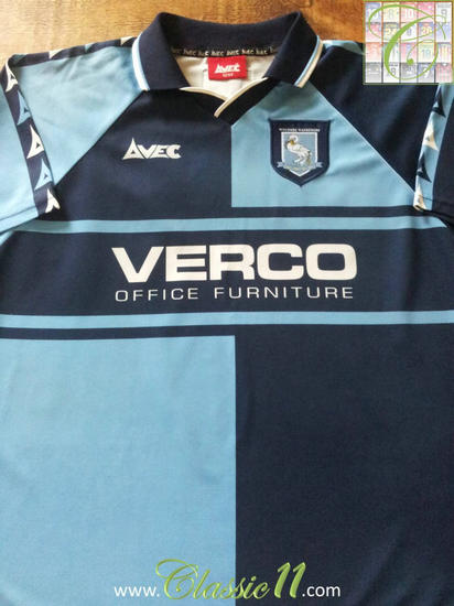 maglietta wycombe wanderers 1999-2001 personalizza prima divisa