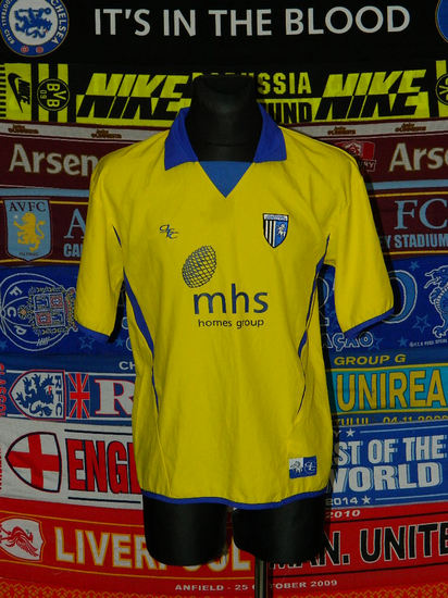 magliette calcio gillingham 2004-2005 poco prezzo terza divisa