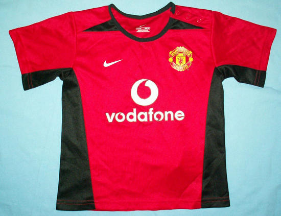 magliette calcio manchester united 2002-2004 prima divisa a poco prezzo