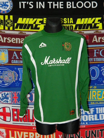 magliette calcio milton keynes dons 2004-2006 personalizza portiere