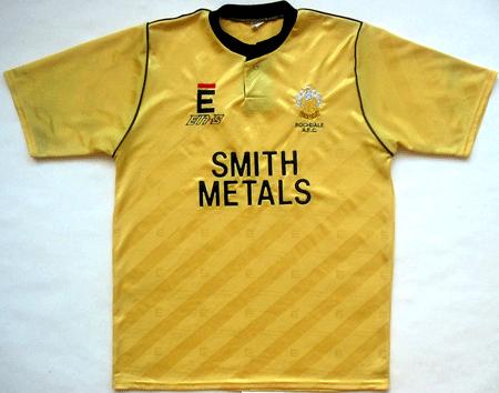 magliette calcio rochdale 1991-1993 seconda divisa a poco prezzo
