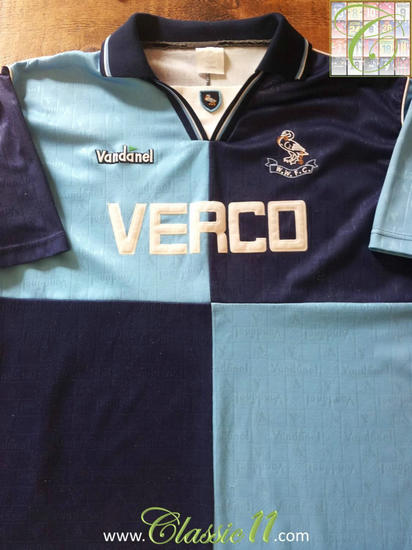 magliette calcio wycombe wanderers 1994-1996 prima divisa personalizza