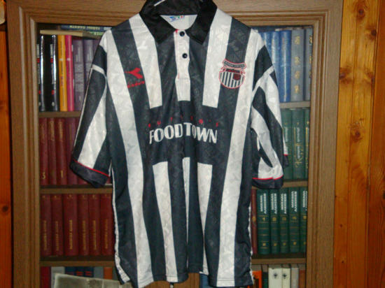 magliette grimsby town fc 1995-1996 personalizza prima divisa