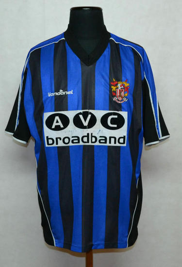 nuova maglia stevenage fc 2003-2004 replica seconda divisa