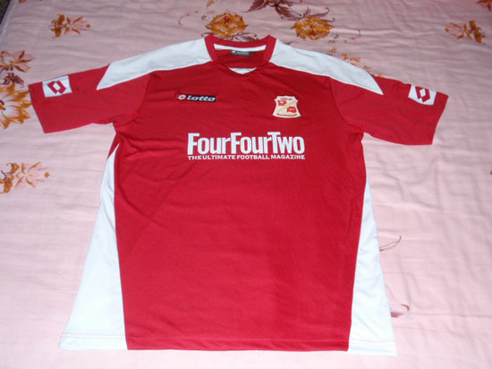 nuova maglia swindon town 2008-2009 replica prima divisa