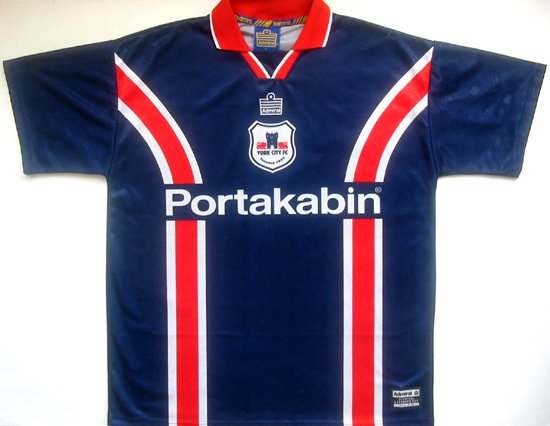 nuova maglia york city 1997-1999 replica seconda divisa