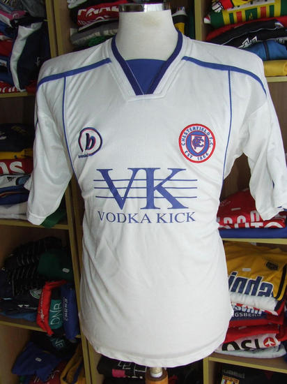 nuova maglietta chesterfield fc 2004-2005 personalizza seconda divisa